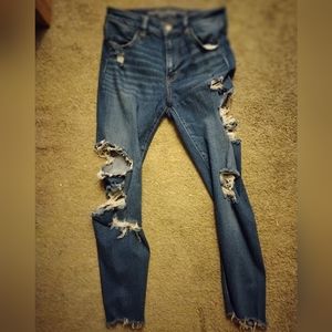 American eagle high rise jeggings
